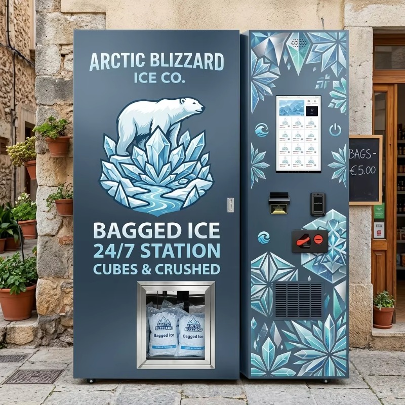 Bill Acceptor Vending - Высокопроизводительный автомат по продаже мешков со