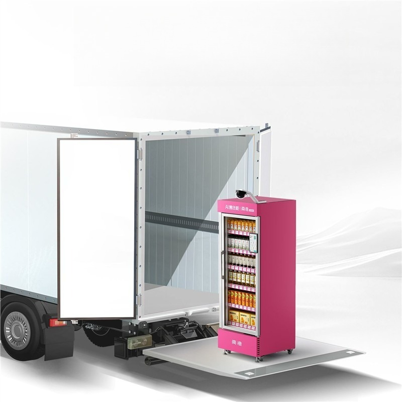 Open Vending Machine - Торговый автомат с открытой дверью, беспилотный