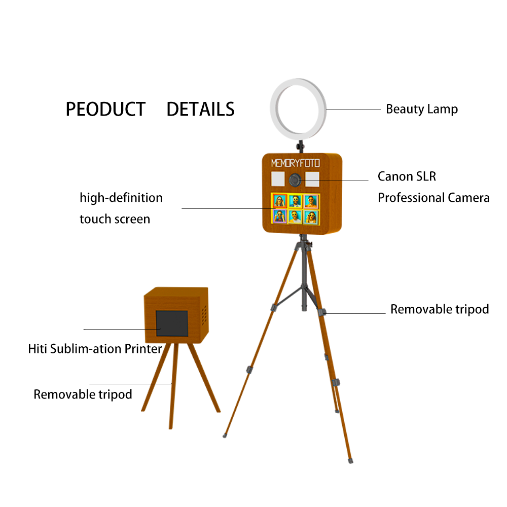 Фотобудка CustomRetro из натур – обзор и цена Photo Booth Machine