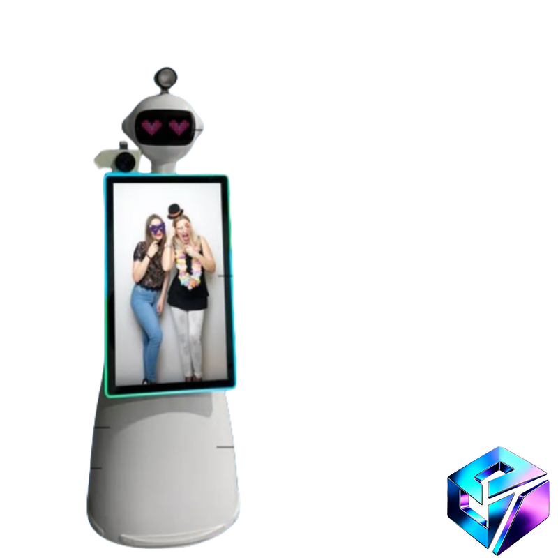 Фотобудка-робот гуманоид с авт – обзор и цена Photo Booth Machine