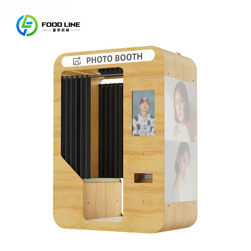 Портативный деревянный фотокио – обзор и цена Photo Booth Machine