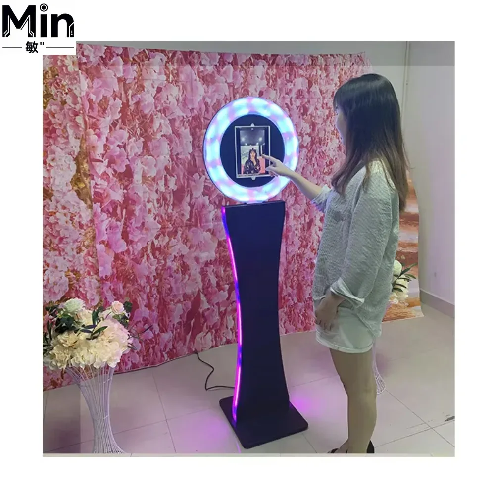 Портативная фотобудка 360° с 3 – обзор и цена Photo Booth Machine