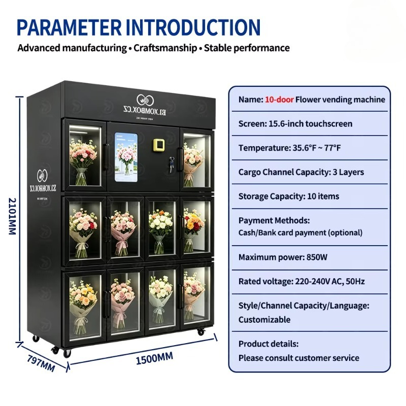 Торговый автомат для цветов с  – обзор и цена Bill Acceptor Vending